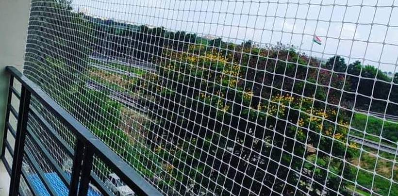 Balcony Safety Nets in Bangalore | Call 9900007643 Raj for Installation 
