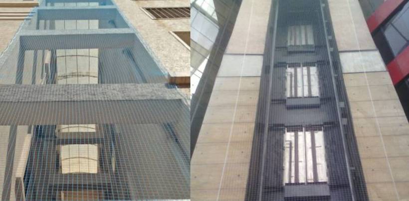 Duct Area Bird Nets In Bangalore | Call 9900007643 For Same Day Installation
