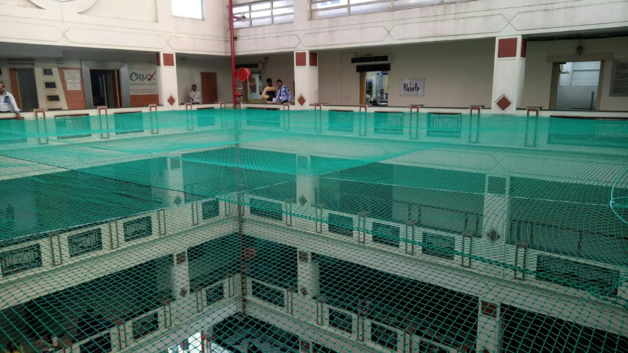 Open Area Safety Nets Fixing In Bangalore | Call 9900007643 Sai Durga Safety Nets